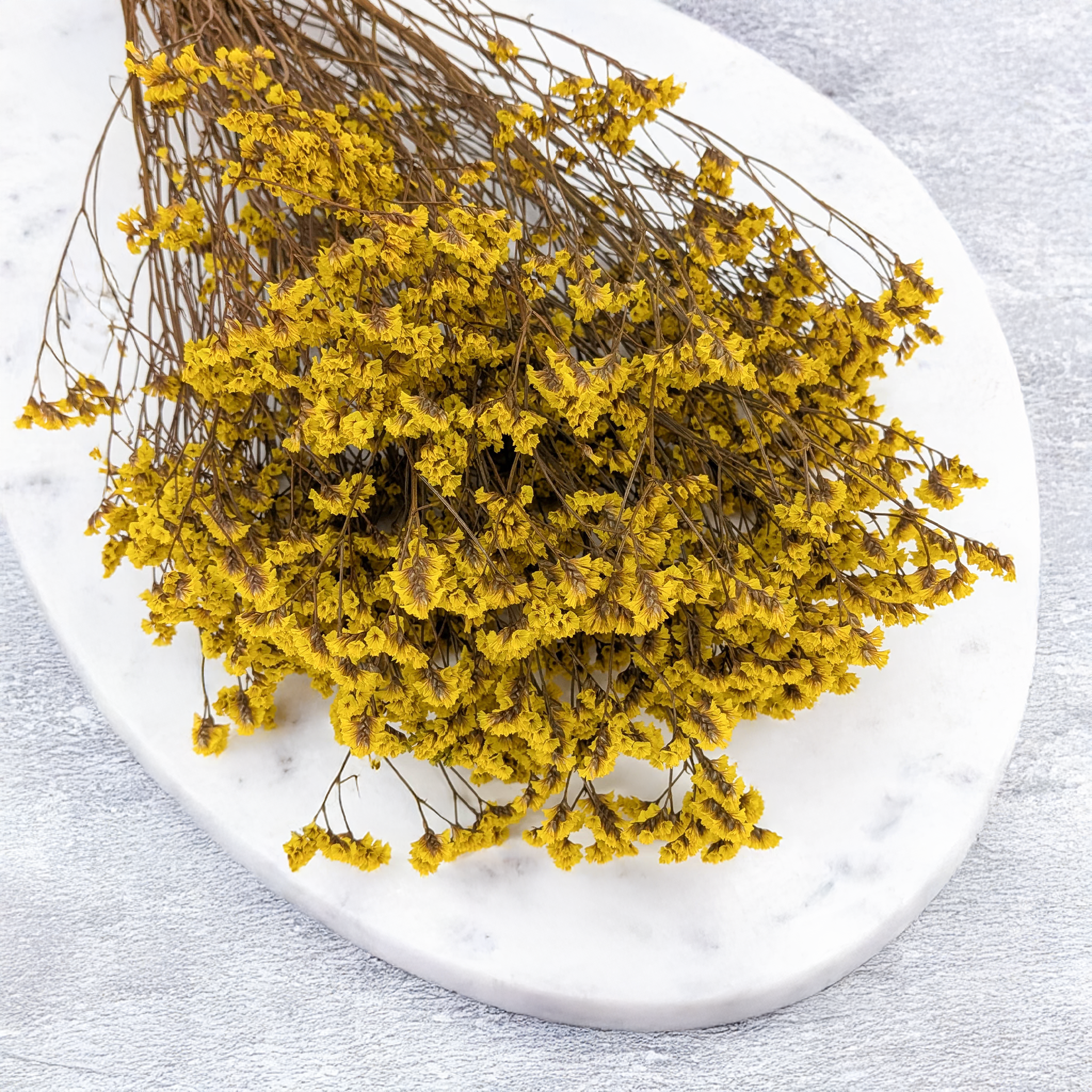 Limonium Sinense ve svatebních dekoracích